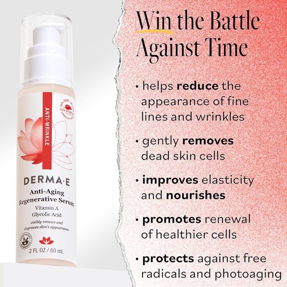 🤍New Derma- E Anti-Aging Regenerative Serum🤍